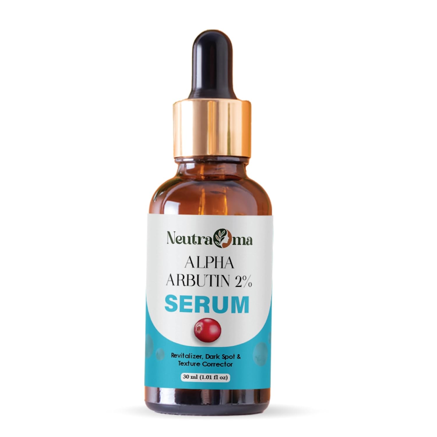 Alpha Arbutin 2% Serum for Dark Spots, Pigmentation & Uneven Skin Tone | Brightening Face Serum with Texture Corrector | Fast Absorbing, Lightweight Formula | 30ml