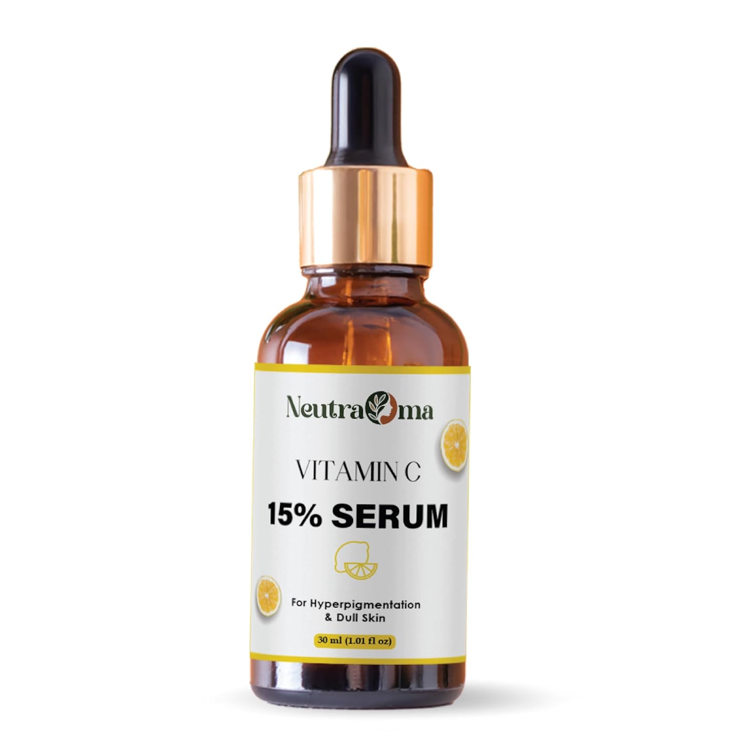 Vitamin C 15% Glow Serum | Targets Dark Spots, Pigmentation & Sun Damage | Radiance Enhancing Facial Treatment | 30ml