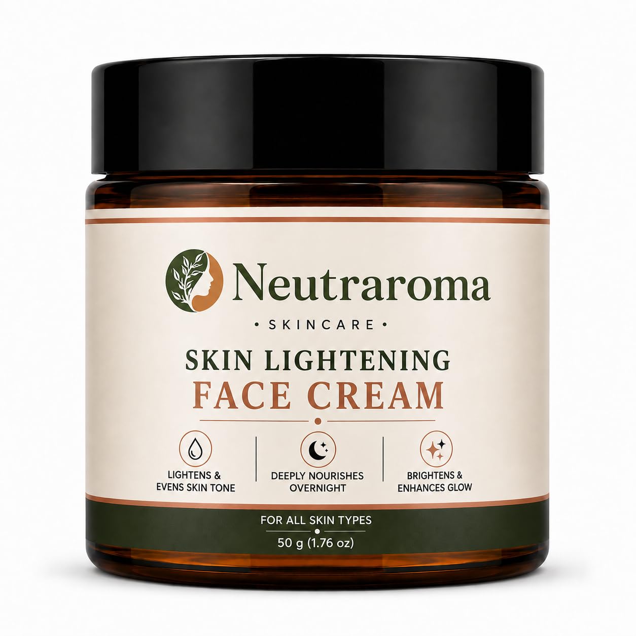 Brightening Face Cream for Women & Men | Daily Moisturizing & Nourishing Face Cream | Hydrating Facial Moisturizer for All Skin Types | 50g
