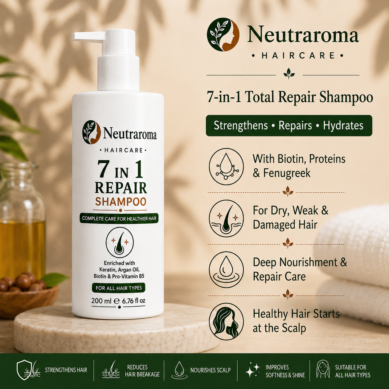 Experience Complete Hair Repair with Nature & Science