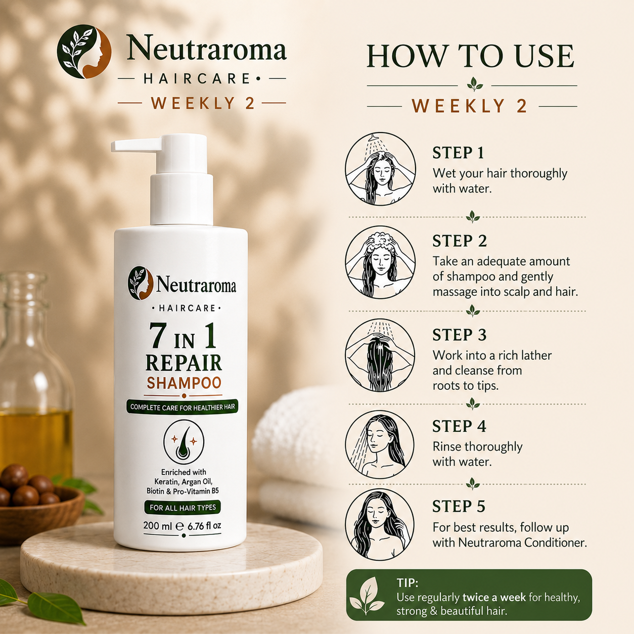 Experience Complete Hair Repair with Nature & Science