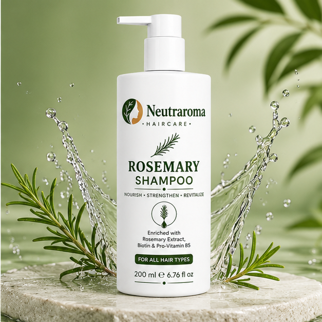 Neutraroma Rosemary Shampoo | Hair Fall Control & Scalp Nourishment | For All Hair Types | 200ml