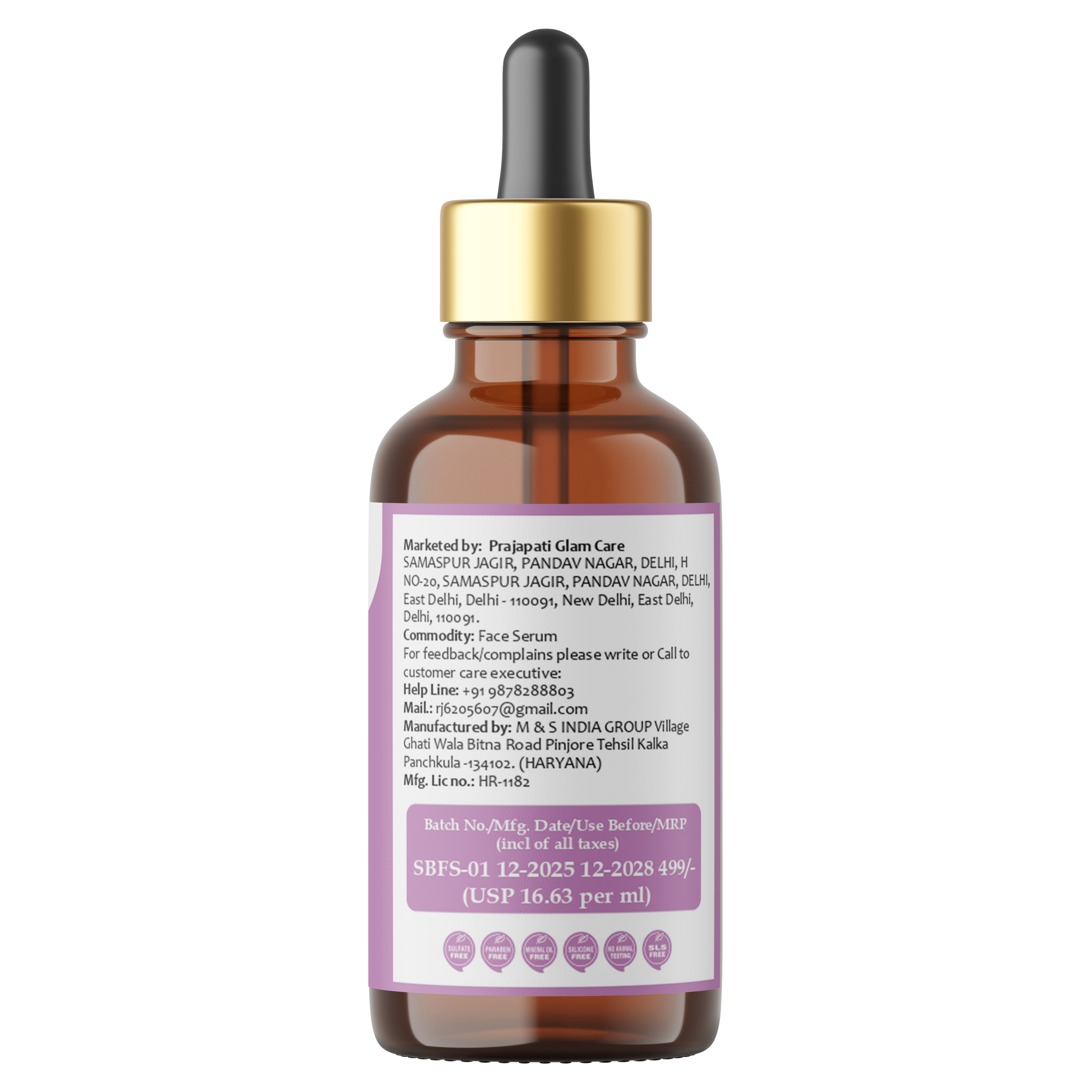 Vitamin C & Niacinamide Face Serum – Targets Dark Spots, Dullness & Uneven Tone for Bright, Hydrated Skin, 30ml