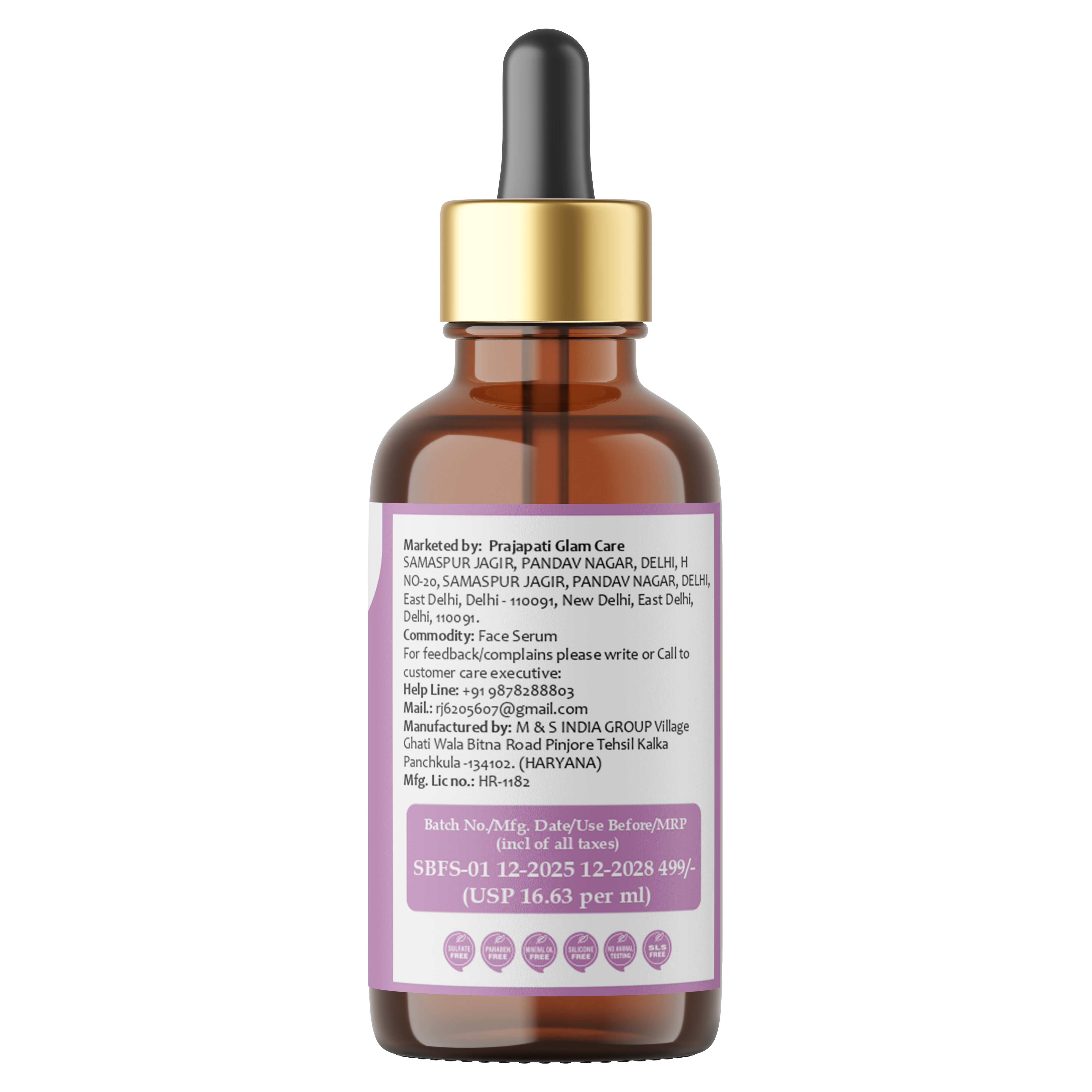 Vitamin C & Niacinamide Face Serum – Targets Dark Spots, Dullness & Uneven Tone for Bright, Hydrated Skin, 30ml