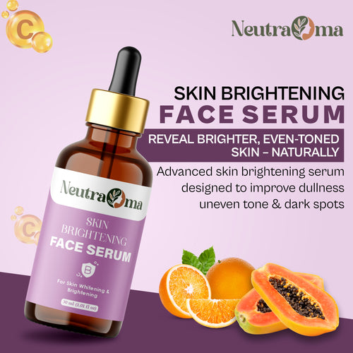 Vitamin C & Niacinamide Face Serum – Targets Dark Spots, Dullness & Uneven Tone for Bright, Hydrated Skin, 30ml